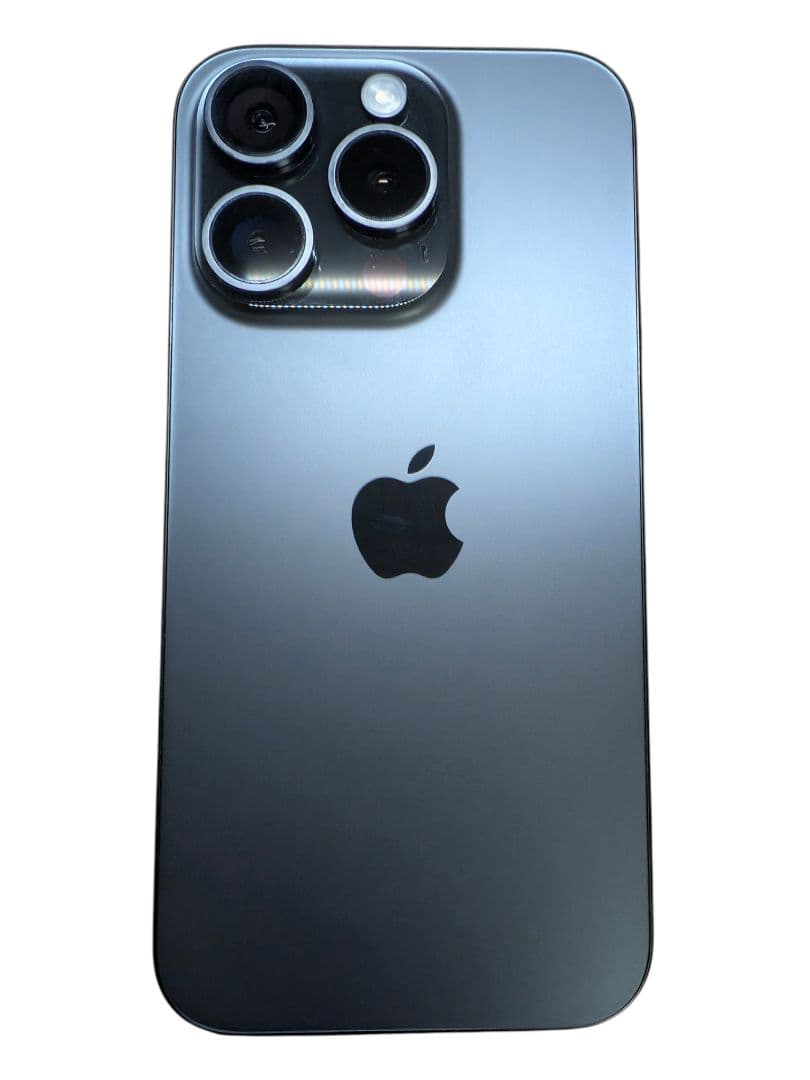 【美品】iPhone 15 Pro 256GB ブラックチタニウム SIMフリー