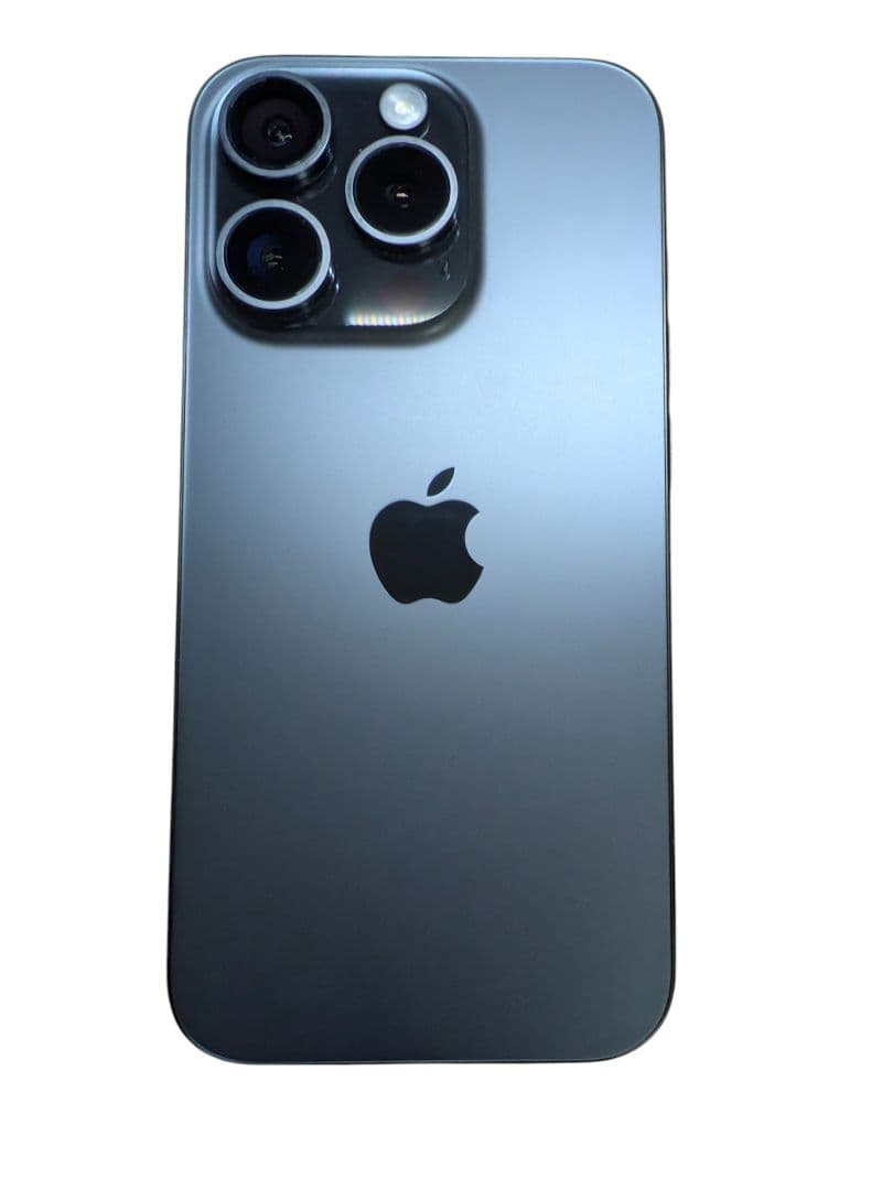 【美品】iPhone 15 Pro 256GB ブラックチタニウム SIMフリー