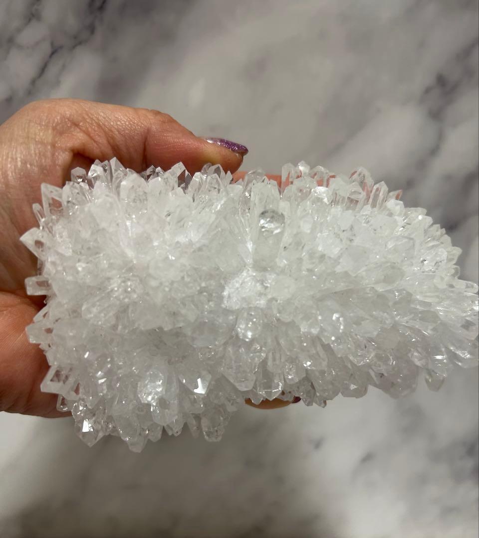 ⭐️中国貴州省産✨ 高品質 水晶クラスター 天然菊花水晶 ⭐️