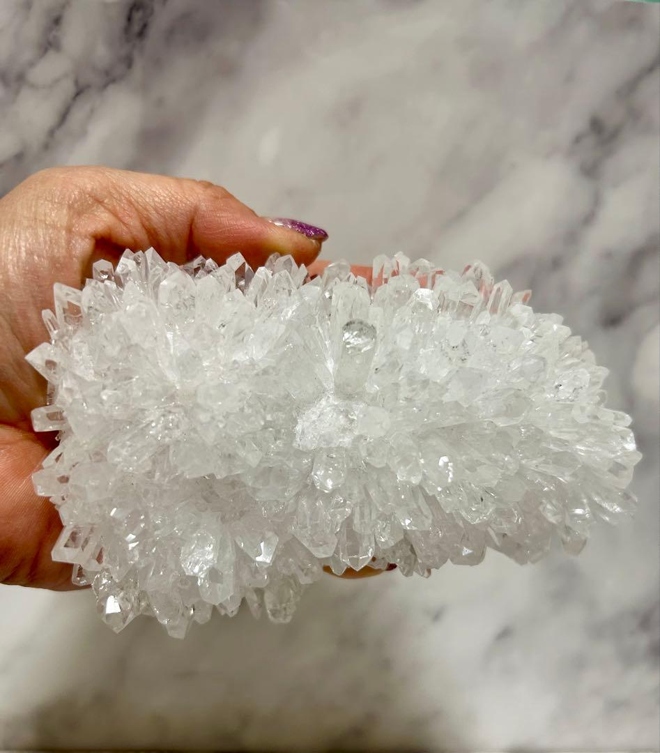 ⭐️中国貴州省産✨ 高品質 水晶クラスター 天然菊花水晶 ⭐️