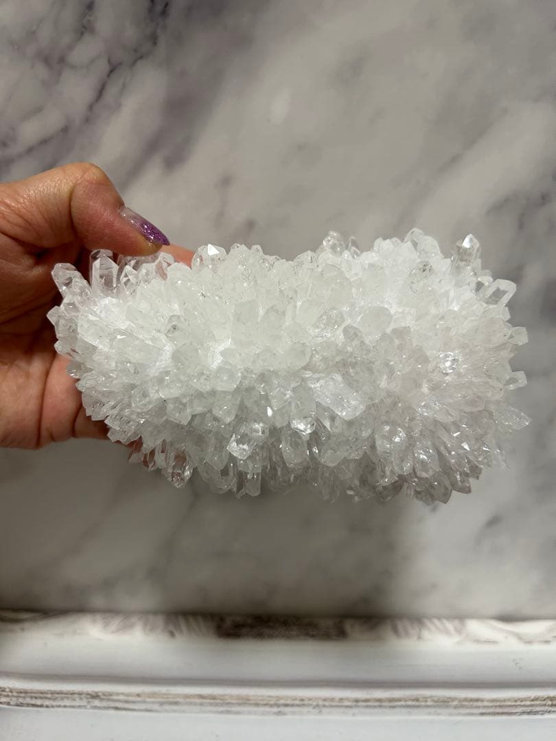 ⭐️中国貴州省産✨ 高品質 水晶クラスター 天然菊花水晶 ⭐️