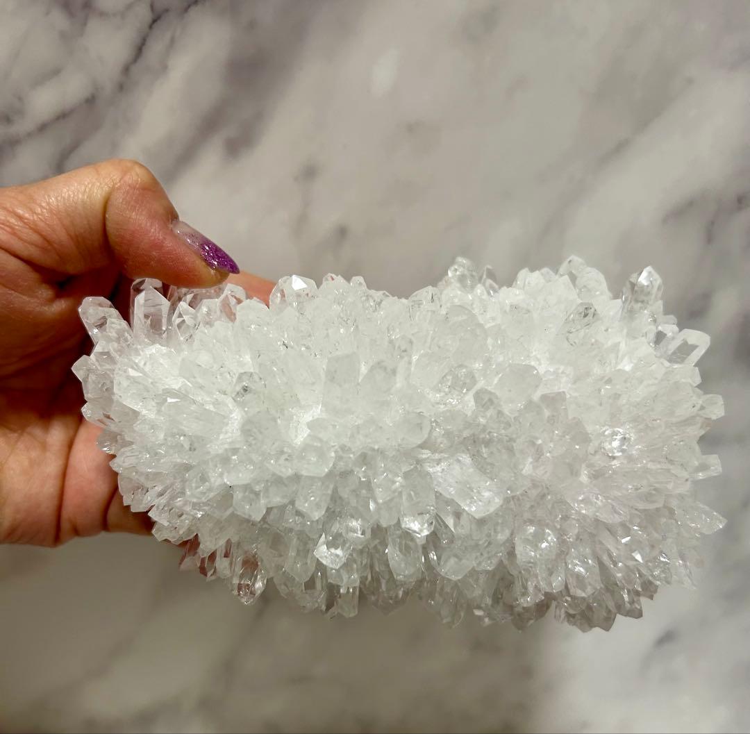 ⭐️中国貴州省産✨ 高品質 水晶クラスター 天然菊花水晶 ⭐️