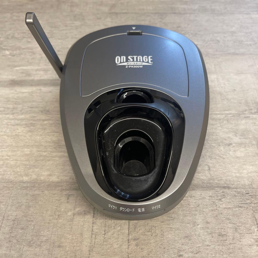 オンステージ　カラオケ　Z-PK900W 850曲内蔵　追加チップ付き　電池付き