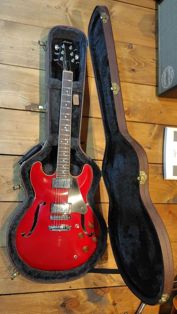 90年代 Aria Pro II セミアコ　たぶんTA-850 改造品