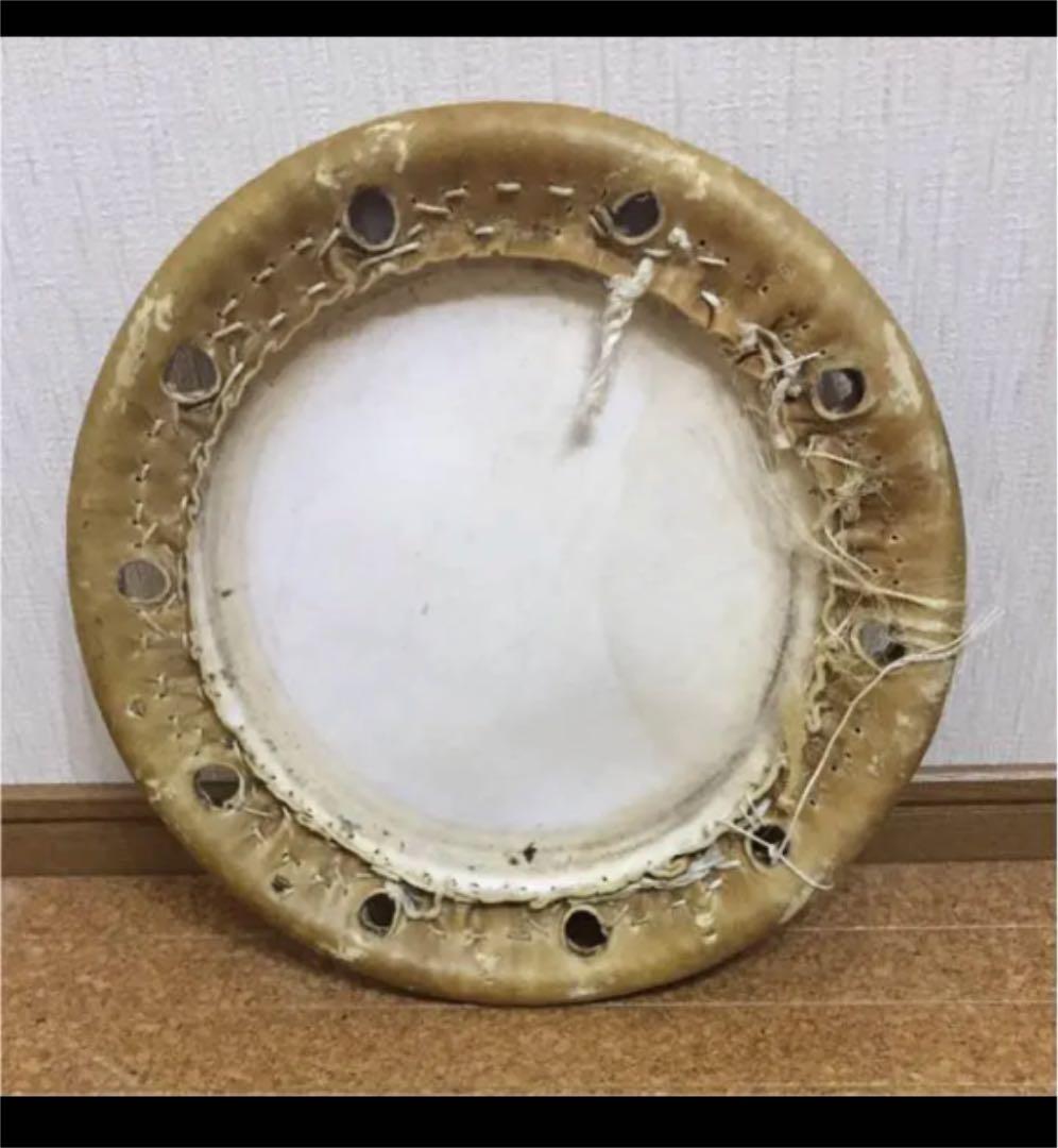 【レア 送料込み】 締太鼓 交換皮 ②　和太鼓　送料込み　３丁掛け 楽器 太鼓