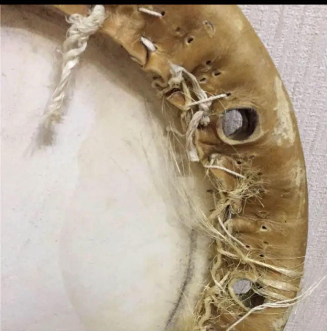 【レア 送料込み】 締太鼓 交換皮 ②　和太鼓　送料込み　３丁掛け 楽器 太鼓