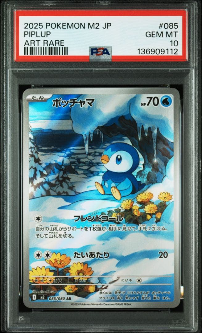 【PSA10】【5連番】ポッチャマ AR ※即日発送