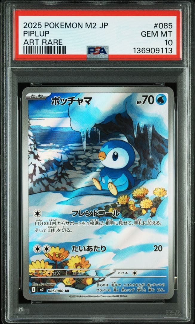 【PSA10】【5連番】ポッチャマ AR ※即日発送