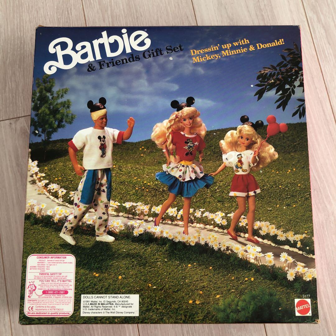 1991年バービー　ディズニー　コラボBarbieヴィンテージ　ナイルパーチ