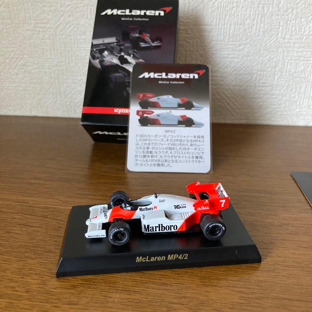 ミニカー Marlboro McLaren MP4/2 1/64