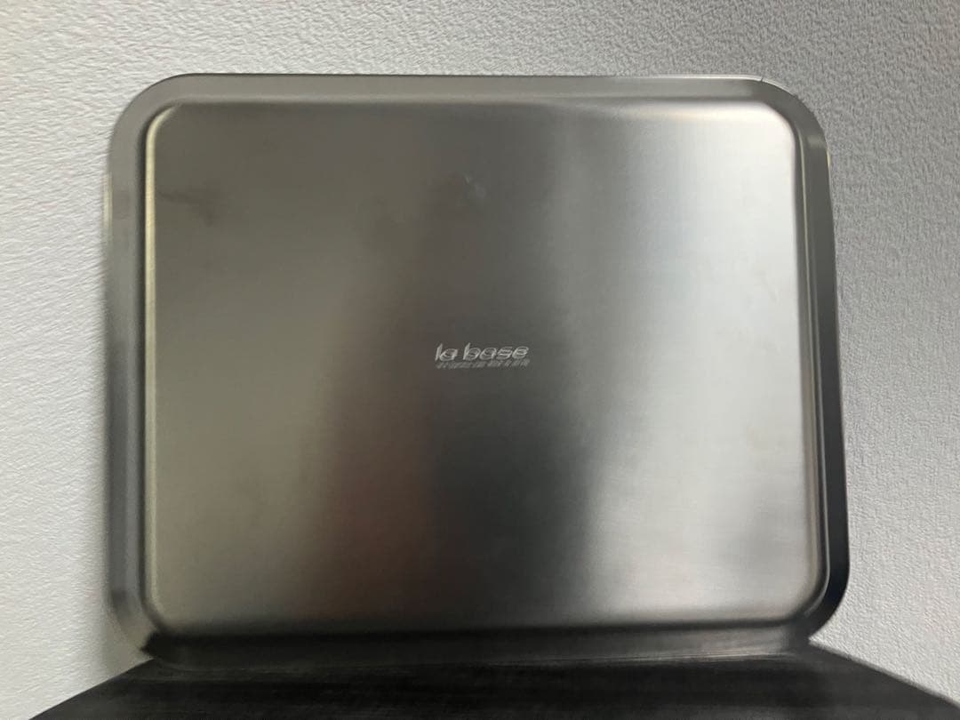 la base ラバーゼ　角プレート　丸プレート大　3セット　未使用　傷有り