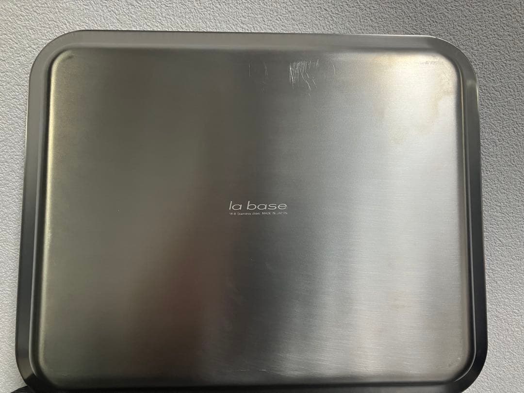 la base ラバーゼ　角プレート　丸プレート大　3セット　未使用　傷有り