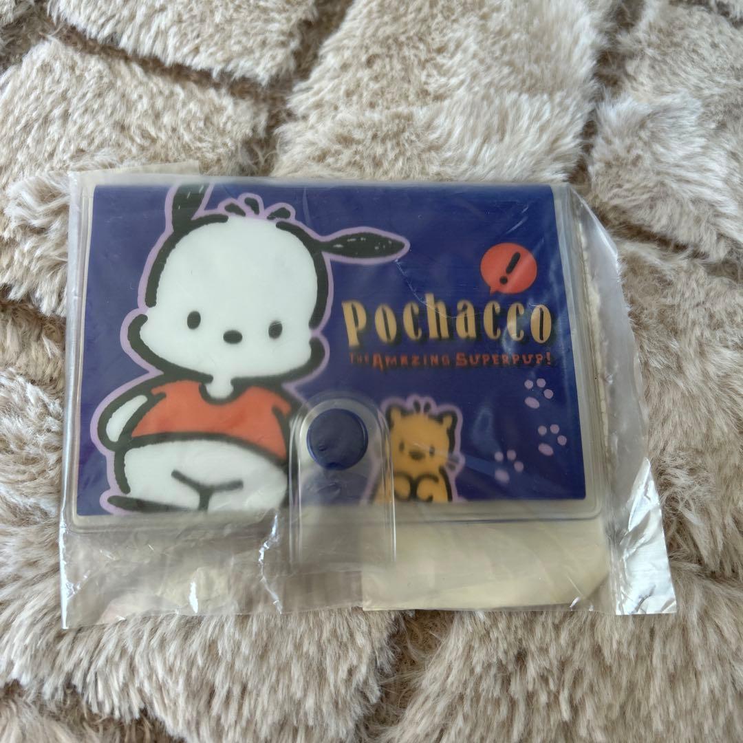 【当時物】ぽちゃこ　Sanrio カードケース　ペンセット