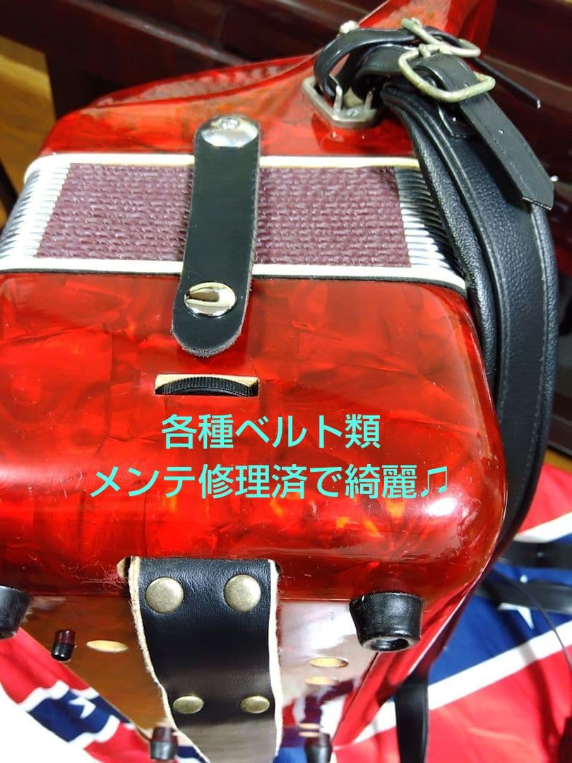 【即演奏可】TOMBO T32 アコーディオン 整備簡易調律済（同機種２号機）