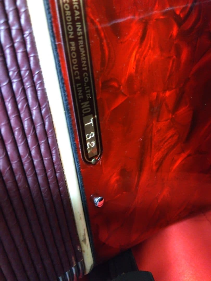 【即演奏可】TOMBO T32 アコーディオン 整備簡易調律済（同機種２号機）