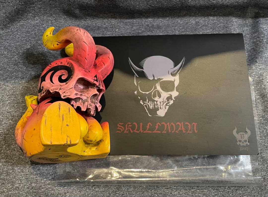 ソフビ　SKULLMAN UNBOX 13ART フィギュア