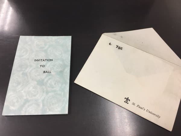 立教大学 1963 スマイリーオハラ 原節子 招待券