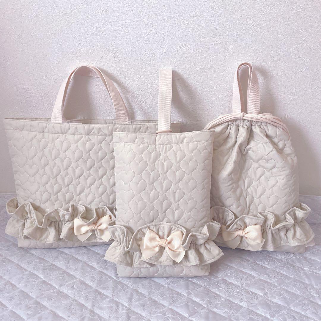 Apa様リクエスト❤︎レッスンバッグ.上靴袋.体操服袋