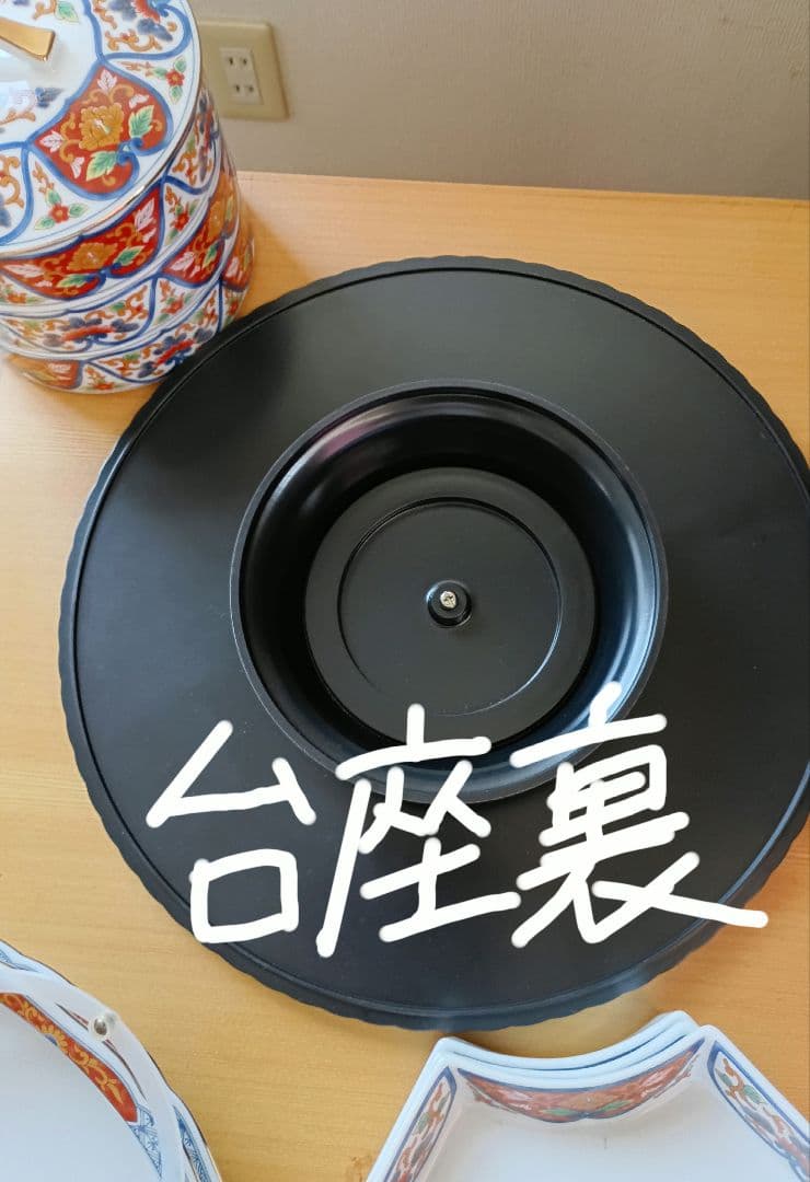 会食パーティー　回転台座つきお重セット