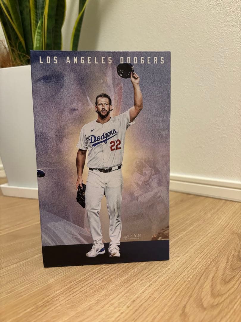 【匿名発送】カーショー3000奪三振　ボブルヘッド　9/20来場者限定配布品