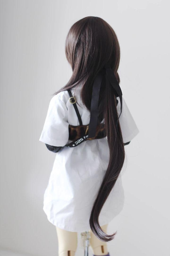 AX681 BJD 1/3 人形 ドール ウィッグ カツラ 耐熱 ハンドメイド