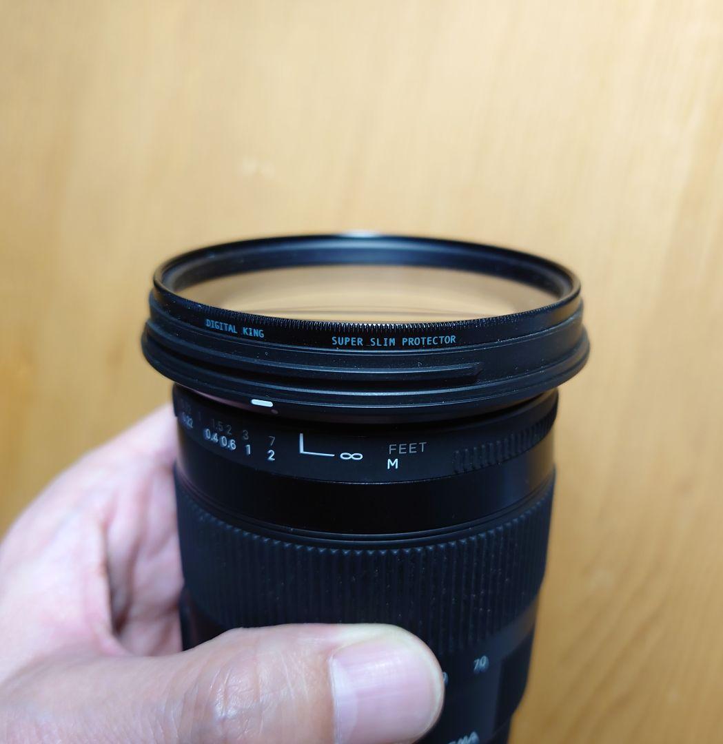 SIGMA 17-70mm F2.8-4 DC MACRO フィルター付