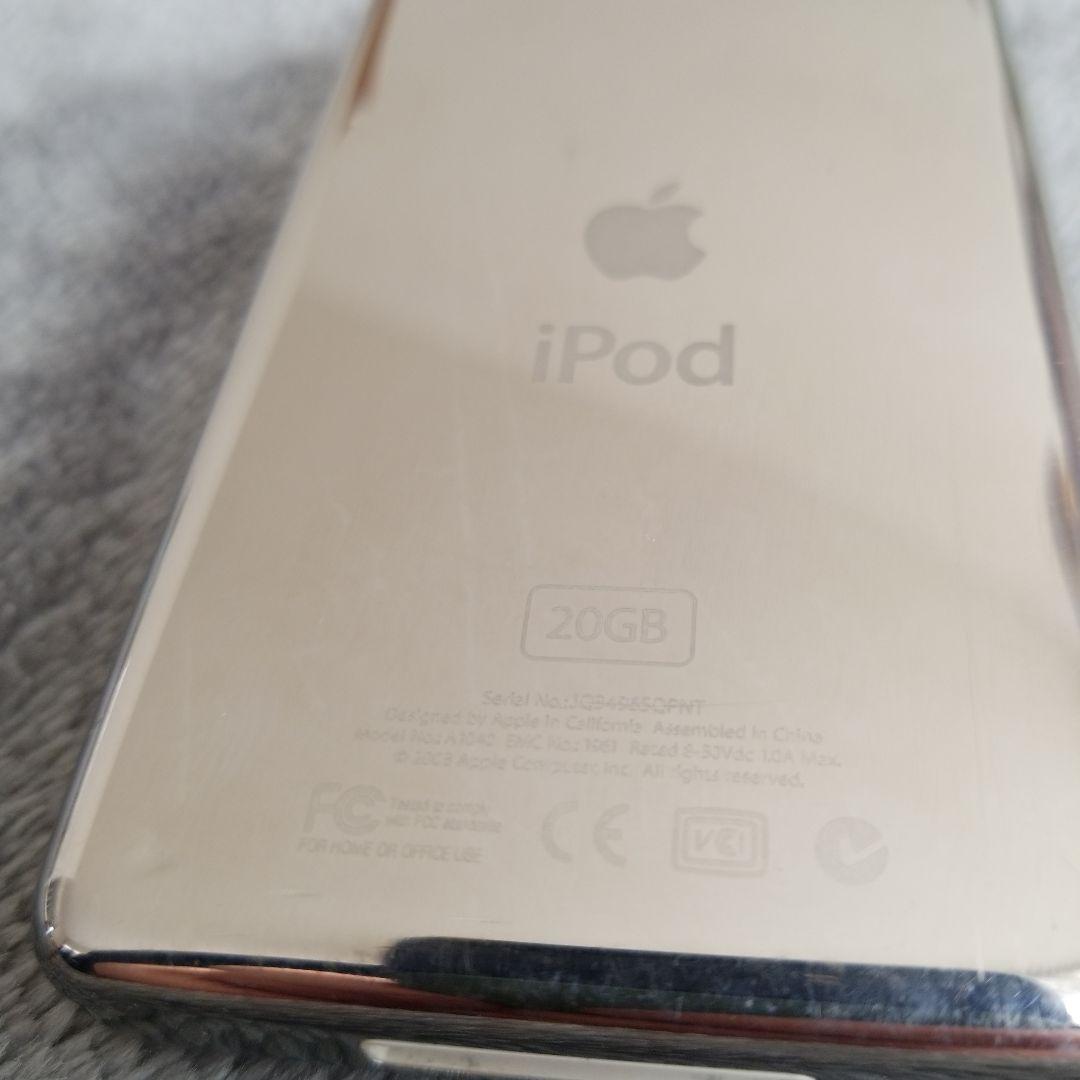 Apple iPod 20GB ホワイト　A1040