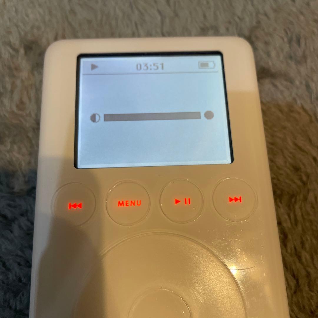 Apple iPod 20GB ホワイト　A1040
