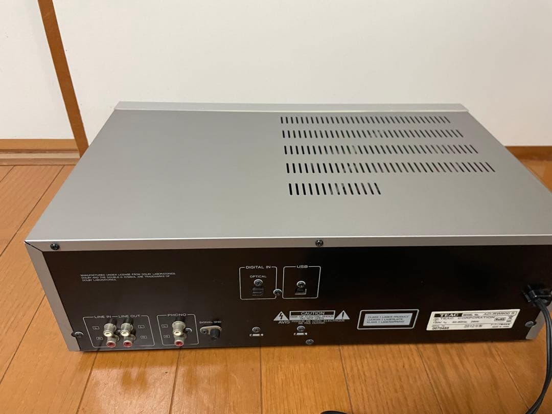 【美品】TEAC AD-RW900 CDカセットレコーダー
