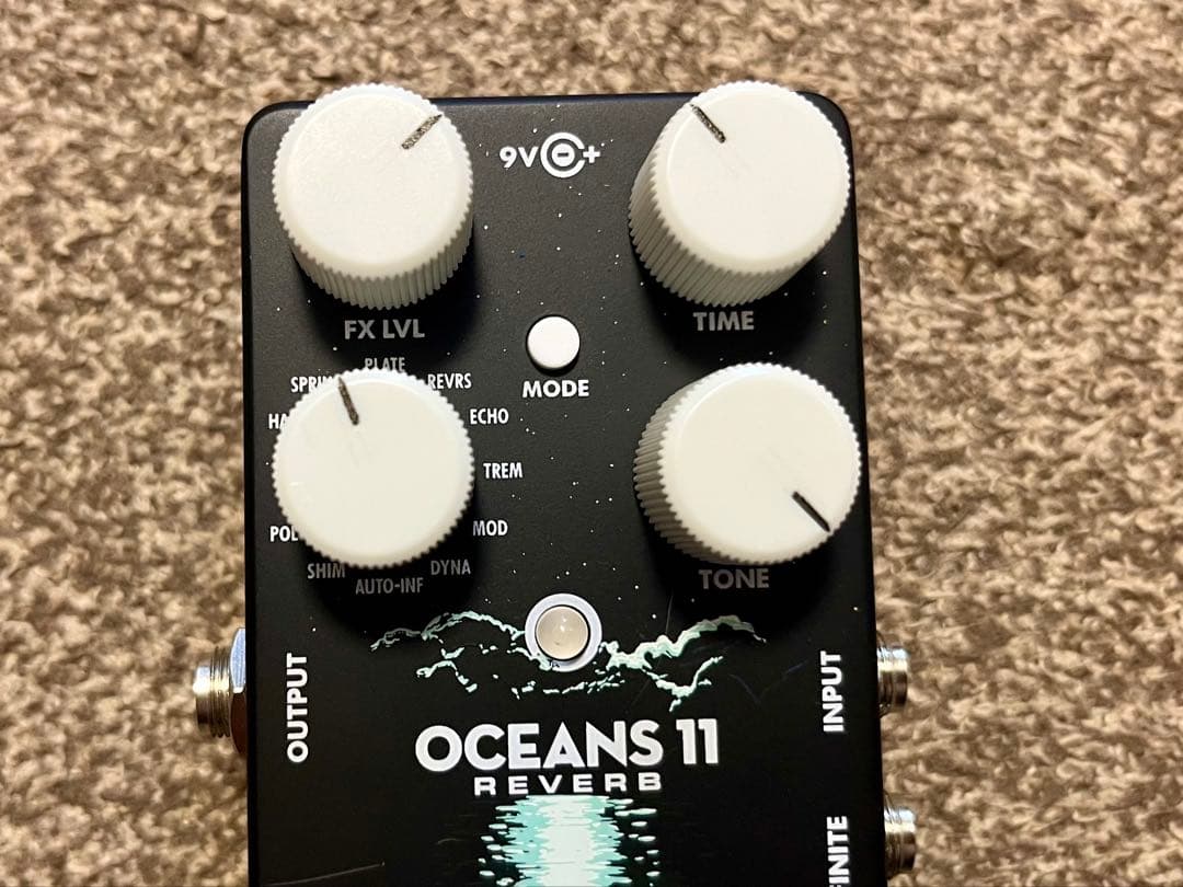 【ほぼ新品】送料込◆electro-harmonix◆OCEANS11◆リバーブ