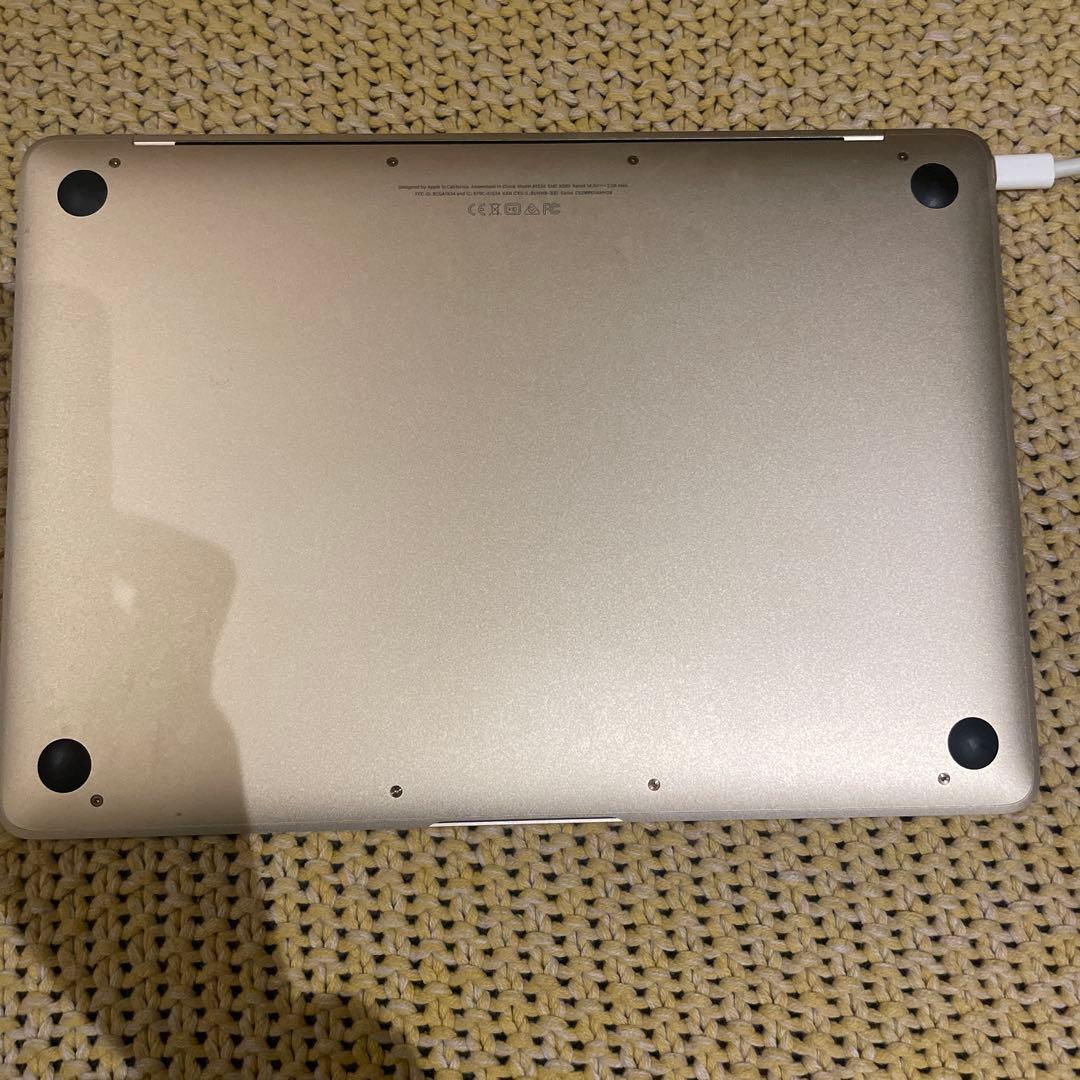 【ジャンク】Apple MacBook ゴールド 日本語配列※バッテリー要交換