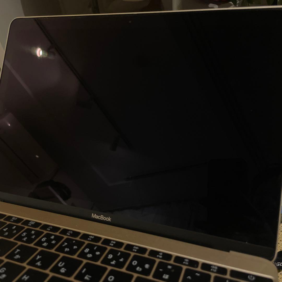 【ジャンク】Apple MacBook ゴールド 日本語配列※バッテリー要交換