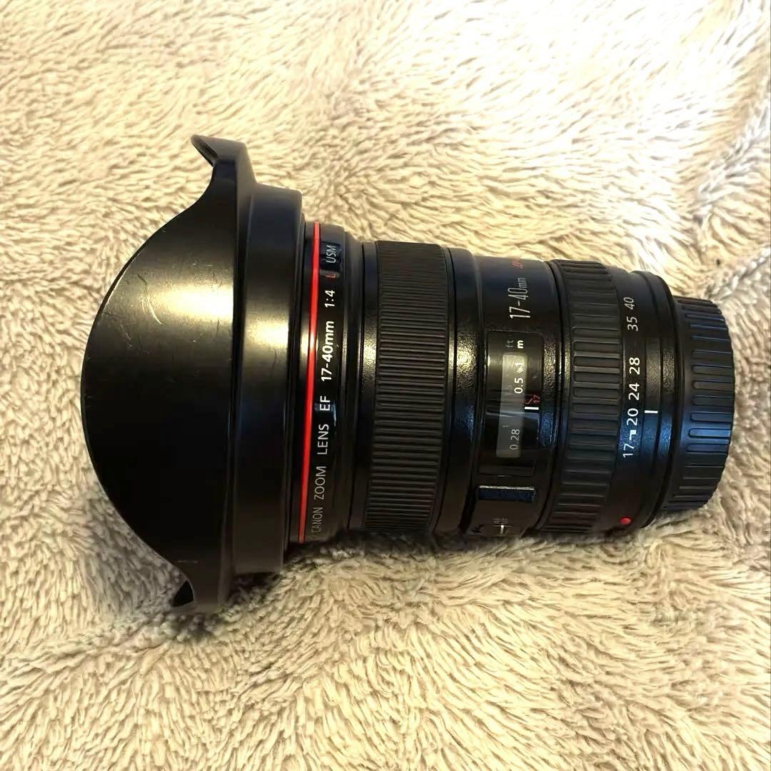 Canon EF 17-40mm F4L USM 広角ズームレンズ