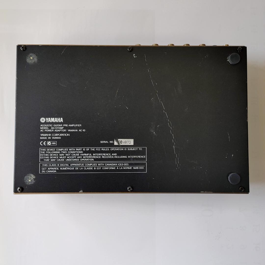【希少】YAMAHA AG-Stomp エレアコ用プリアンプ 生産終了品