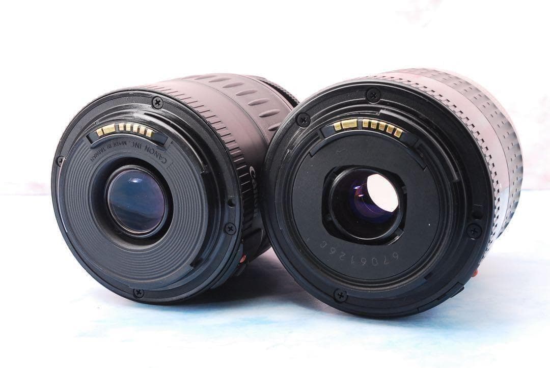 Canon Kiss X2★一眼レフカメラ★バッグ付★望遠レンズ付Wレンズ