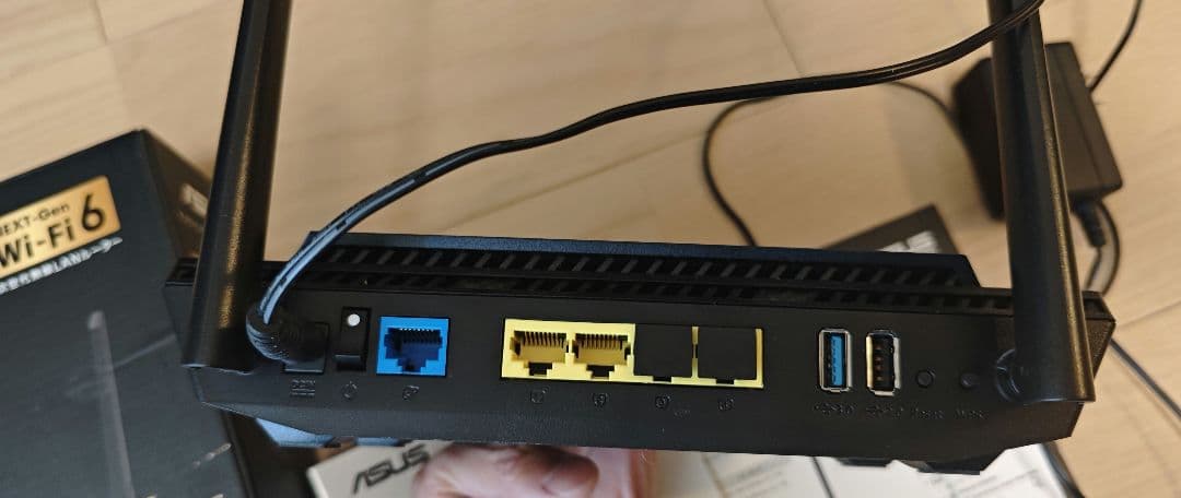 ★美品★ASUS RT-AX56U メッシュ Wi-Fi 6★