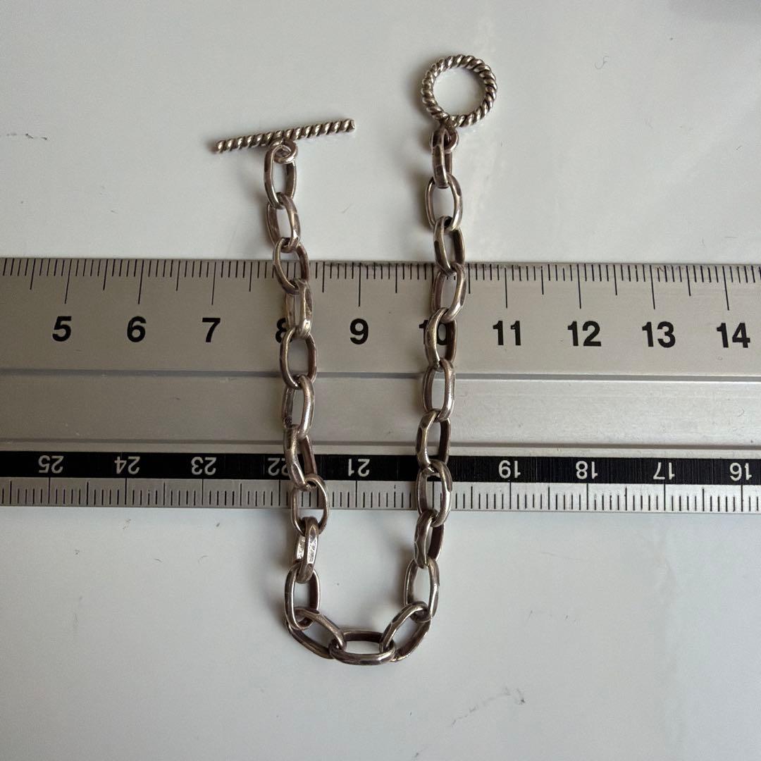 ▫️NB177▫️ 長さはオーダーで♪ カレンシルバー　ブレスレット