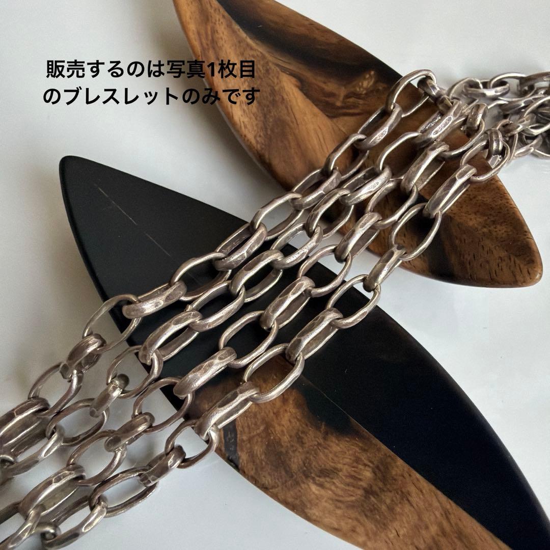 ▫️NB177▫️ 長さはオーダーで♪ カレンシルバー　ブレスレット