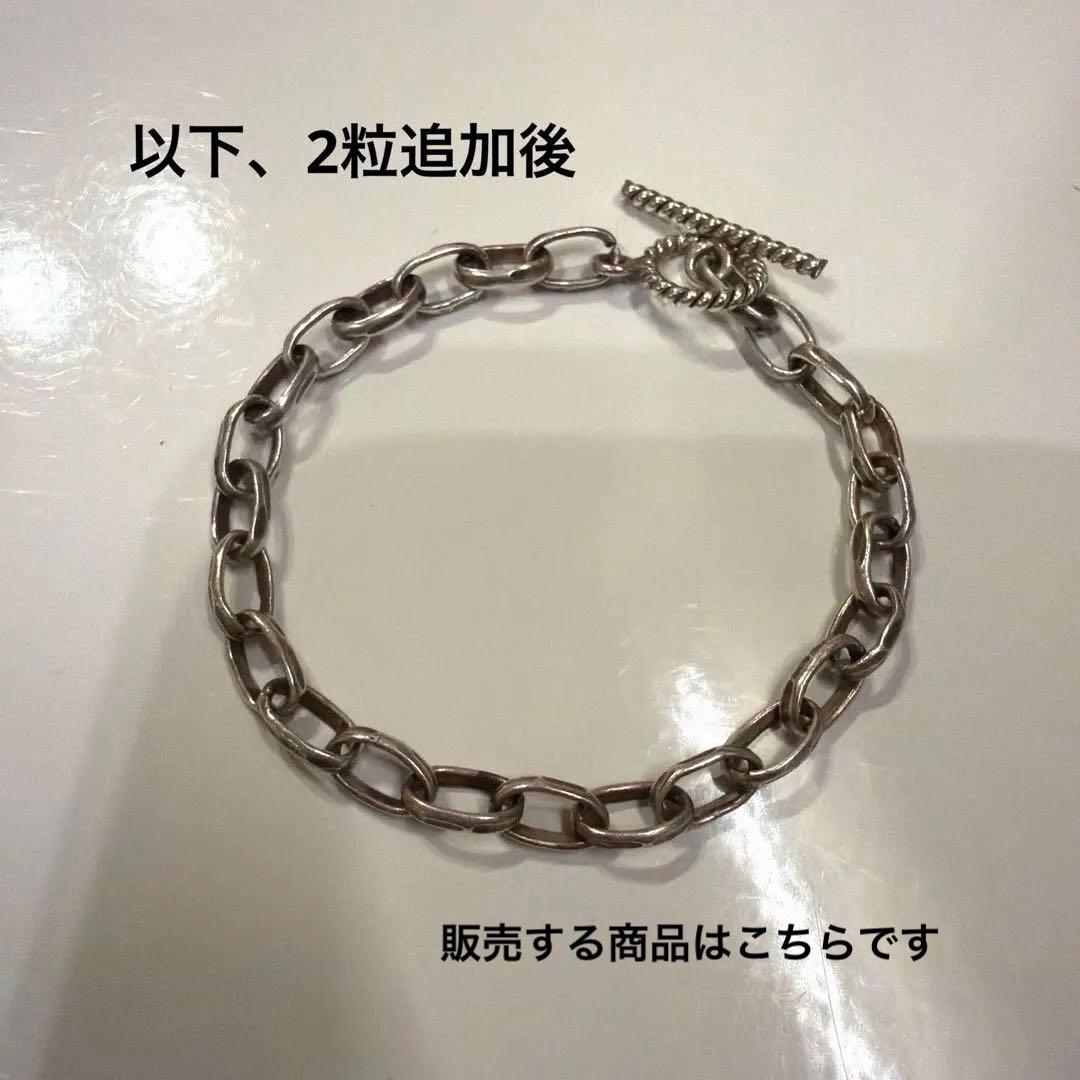▫️NB177▫️ 長さはオーダーで♪ カレンシルバー　ブレスレット