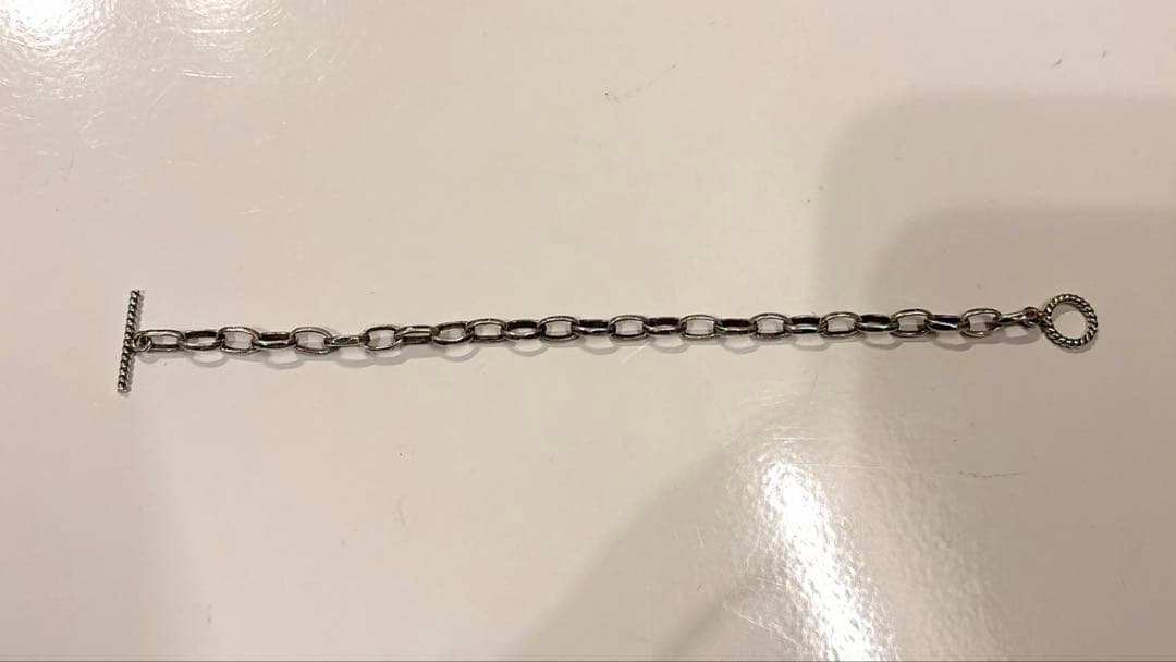 ▫️NB177▫️ 長さはオーダーで♪ カレンシルバー　ブレスレット