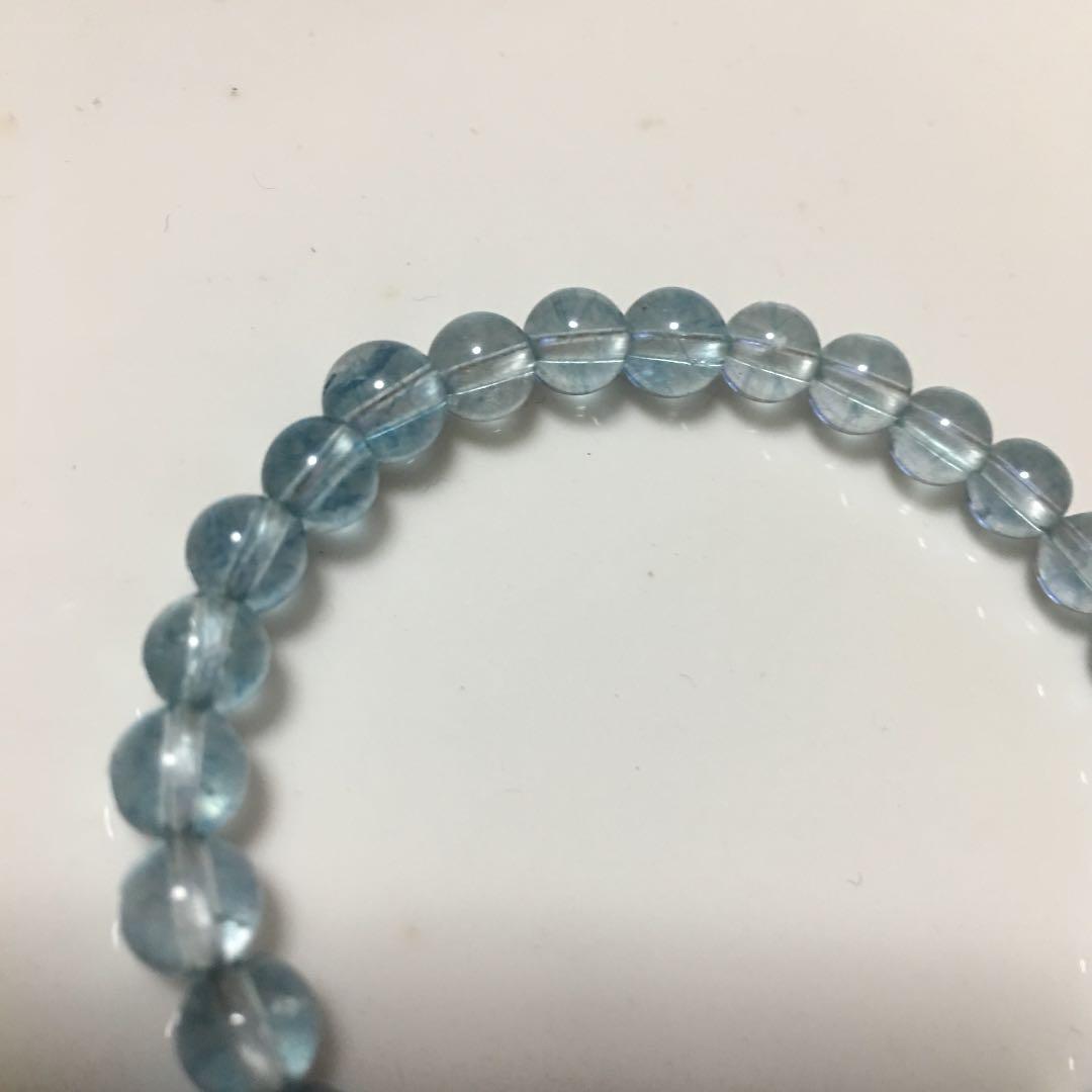 宝石質ブルートパーズ ブレスレット