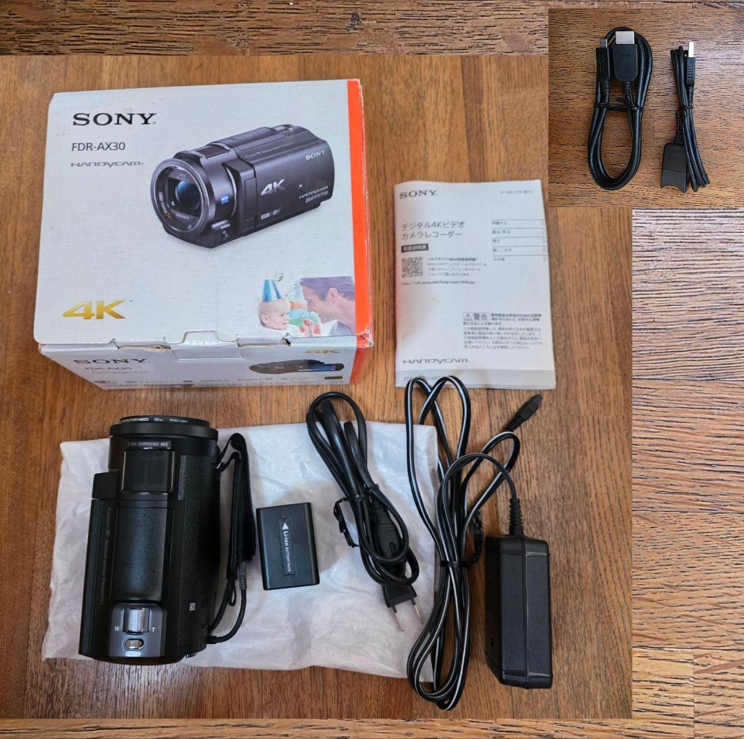 ※本日限定激安価格 ソニー FDR-AX30 デジタルビデオカメラ 4k