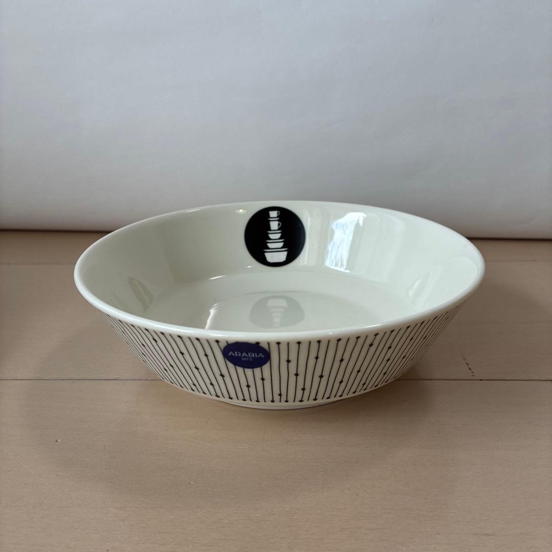 新品未使用　アラビア ストライプ ボウル 17cm 2個セット