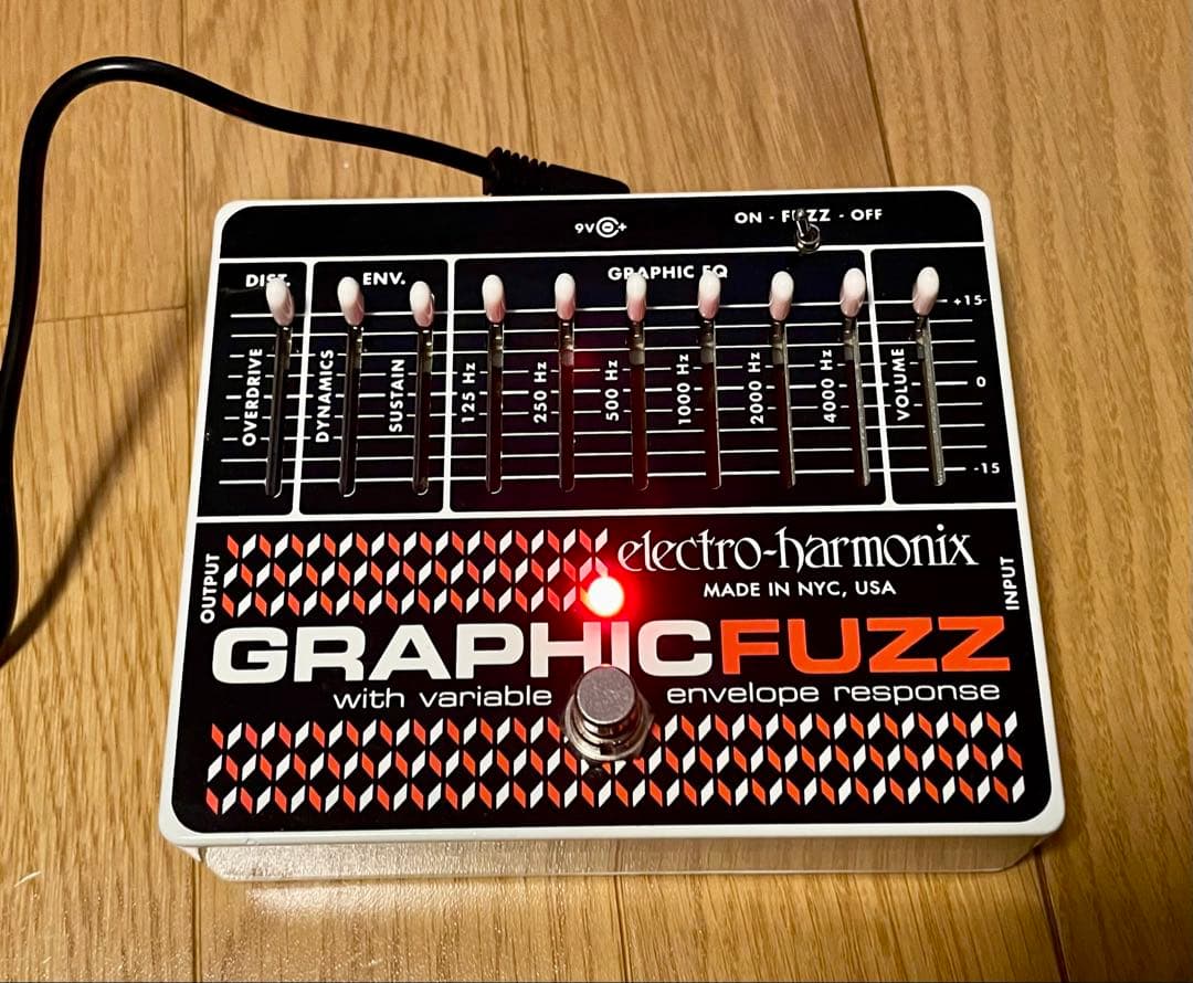 値下美品 electro-harmonix GRAPHIC FUZZ 動作確認済