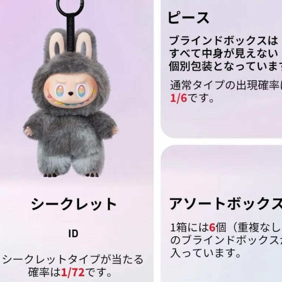 THE MONSTERS Big into Energy ぬいぐるみ★ラブブ