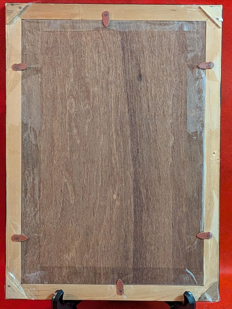 江戸時代後期頃阿波國蔵出狩野派絵師亀絵図墨描き縦４４Ｘ横３２㌢ガラス額装当時物品