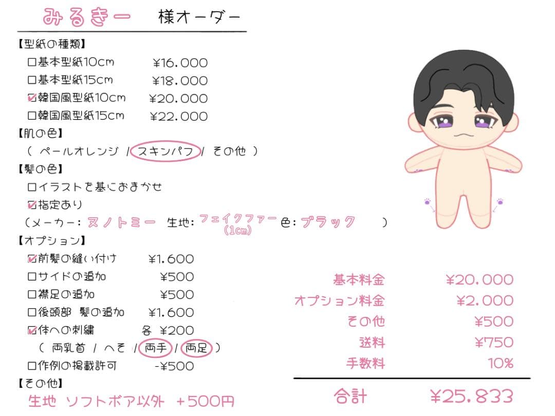 みるきーページ