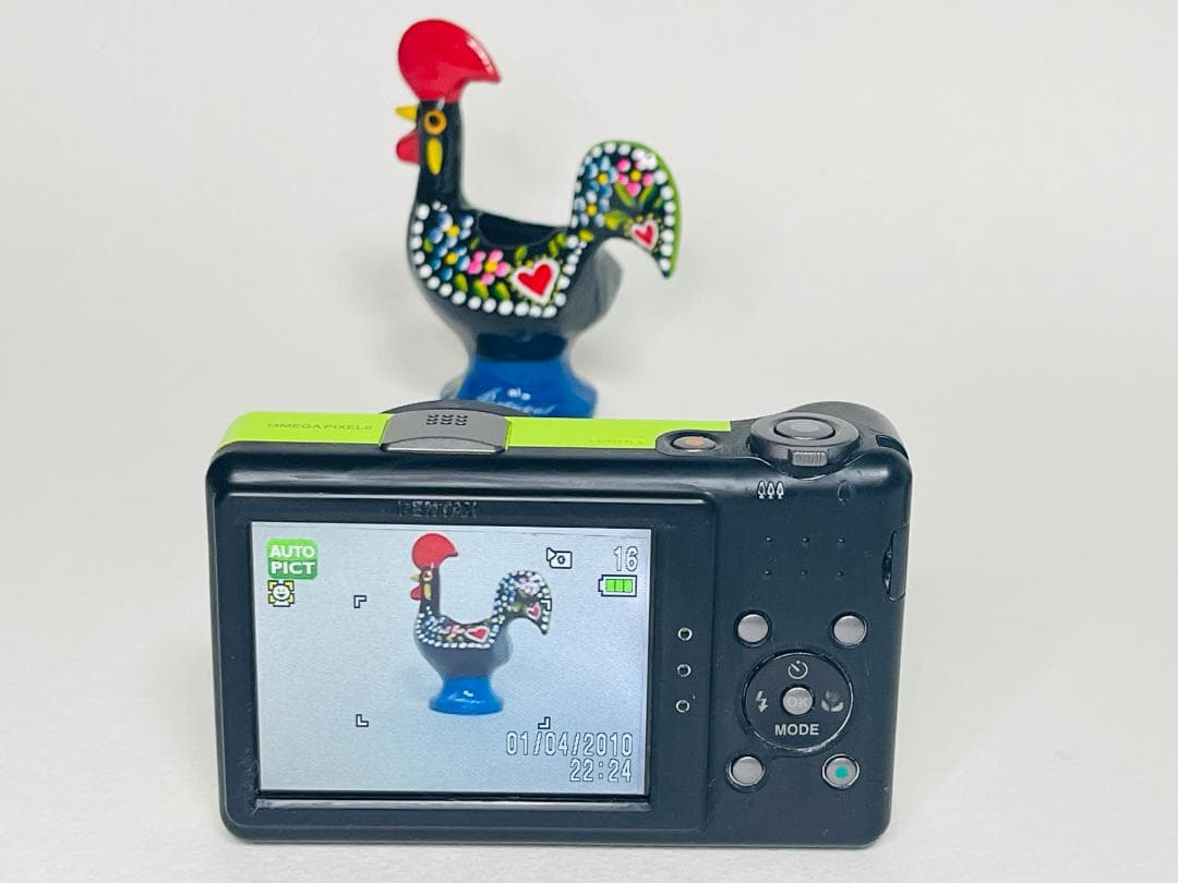 PENTAX Optio RZ10 ペンタックス オプティオ ライムグリーン