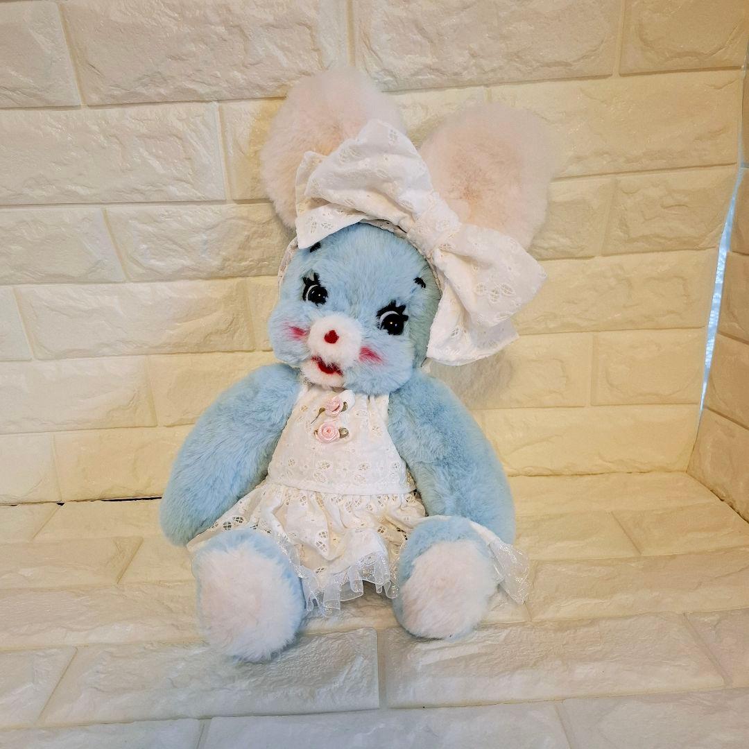 ぬいぐるみ、うさぎ、バニー、ハンドメイド、オリジナル、抱きしめられるサイズ