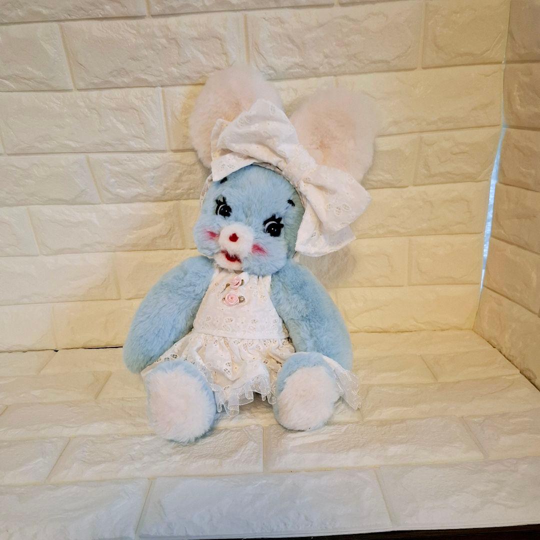 ぬいぐるみ、うさぎ、バニー、ハンドメイド、オリジナル、抱きしめられるサイズ